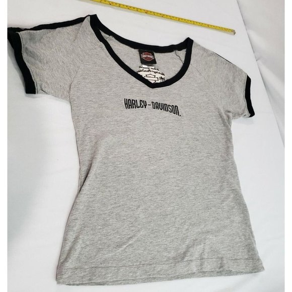 Harley Davidson Tops Harley Davidson Womens Size L Basic Gray